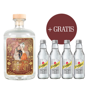 KlimtWienGin + 4x Schweppes Dry Tonic Water GRATIS dazu